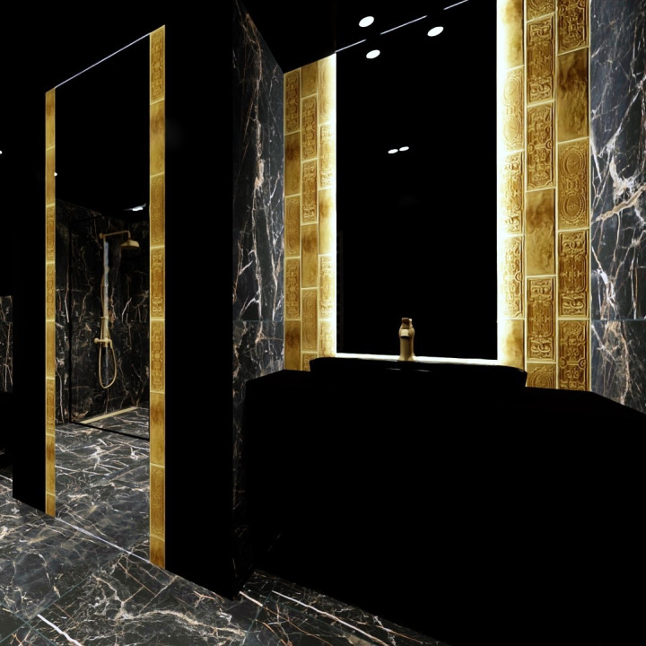 Uptown gold by Misiak