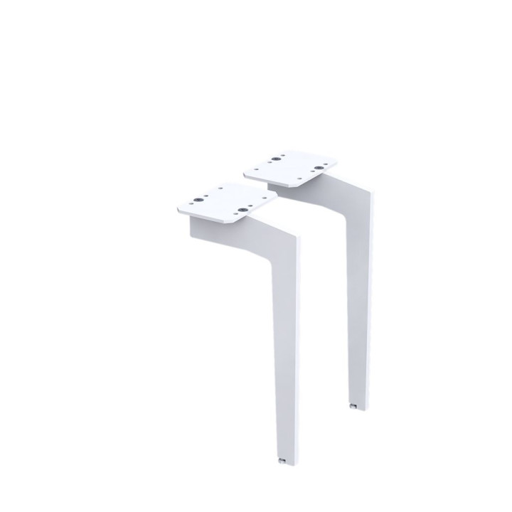 AKCESORIA NOGI (2 SZT) 33 CM,  KOLOR: BIAŁY MAT,   OR00-A-NO-33-2