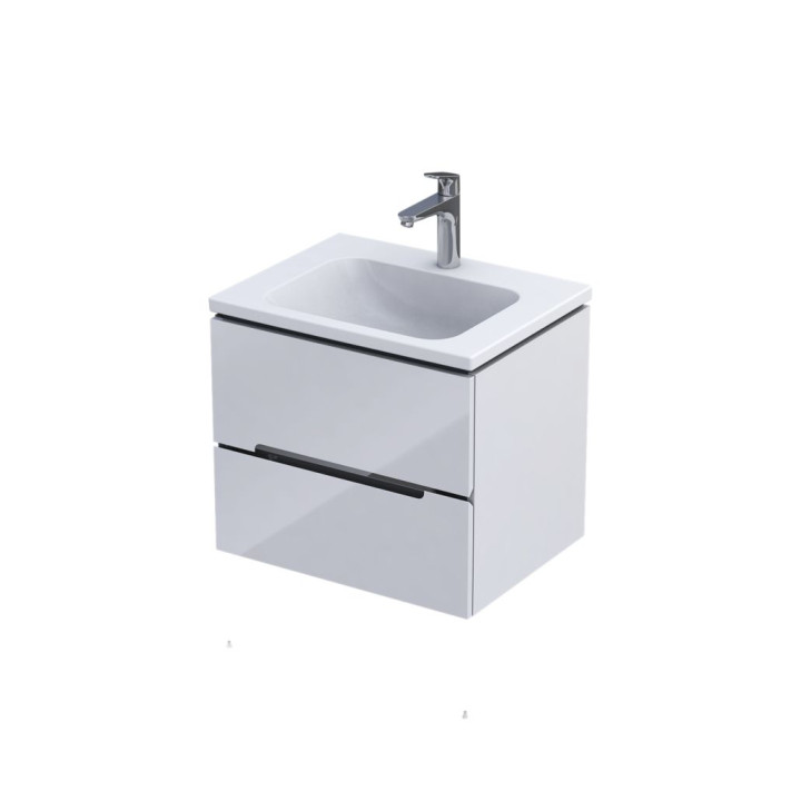 SZAFKA PODUMYWALKOWA SILVER UNI 60 CM BIAŁY POŁYSK OR33-SD2S-60-1-V3