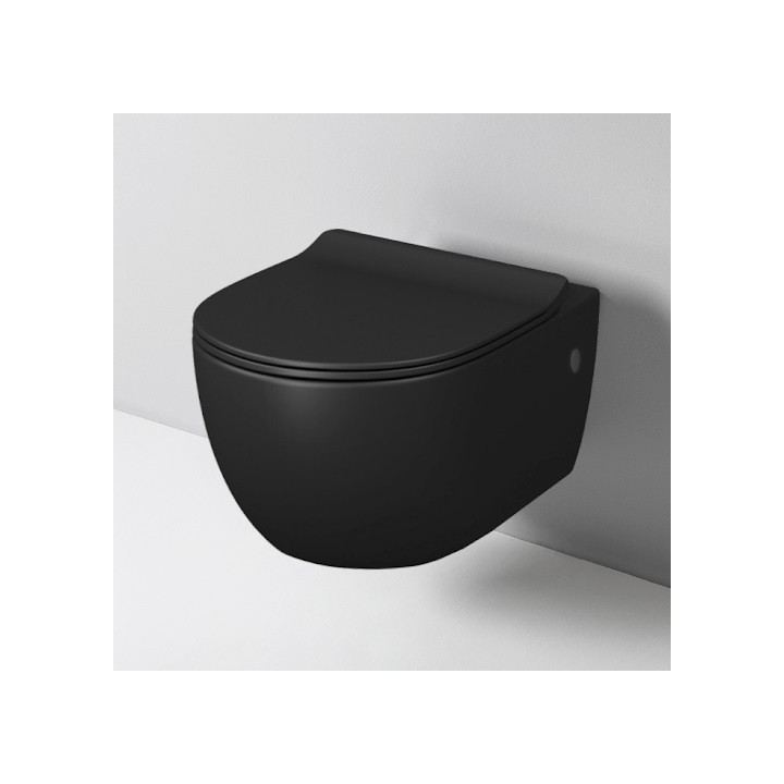 ART CERAM FILE 2.0 MISKA WC WISZĄCA RIMLESS CZARNY MAT FLV004