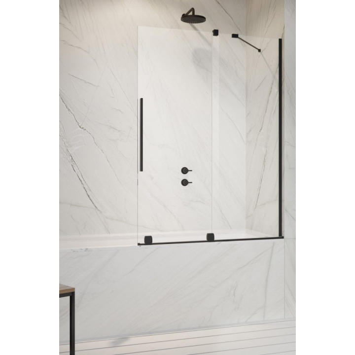 FURO BLACK PND II DRZWI 538 PRAWE CZARNY/PRZEJRZYSTE 10109538-54-01R