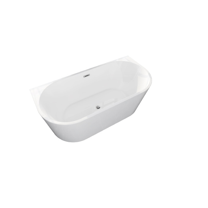 Wanna przyścienna EMMA 1700 x 800 x 580 mm – Przestronność i Luksus