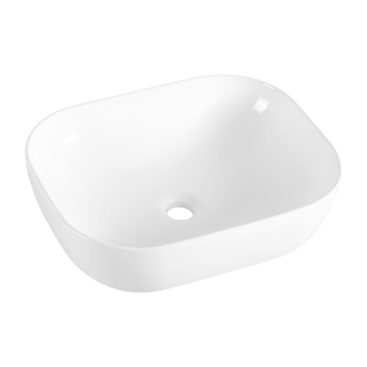 Umywalka nablatowa Bella biała – nowoczesność i elegancja