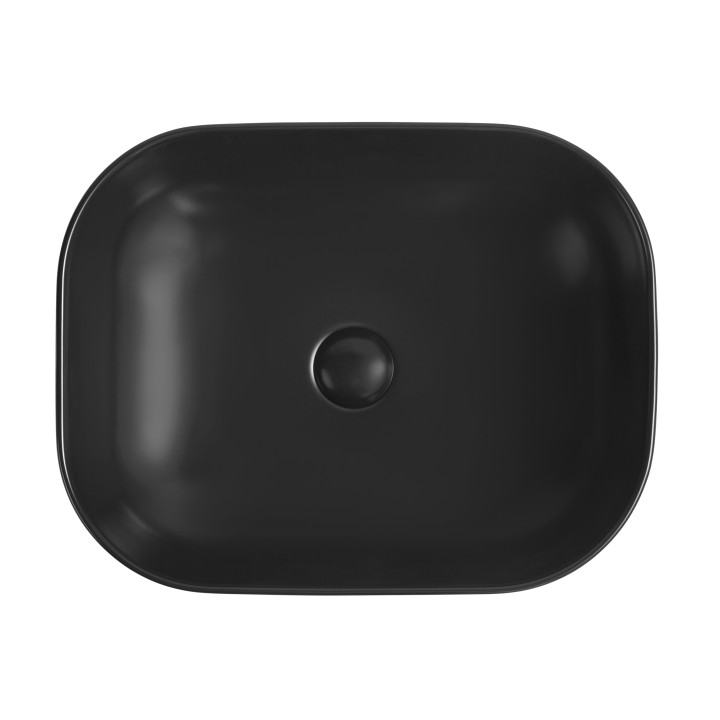 Umywalka nablatowa Bella czarny mat – nowoczesny akcent do łazienki
