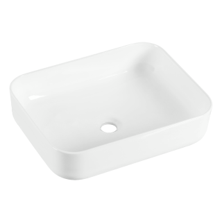 Umywalka nablatowa Snello biała – subtelność i funkcjonalność