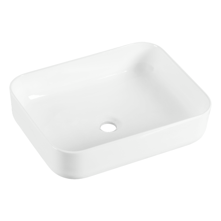 Umywalka nablatowa Snello biała – subtelność i funkcjonalność