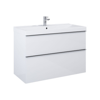 SZAFKA LOOK 100 2S WHITE HG PDW  RE011000028060