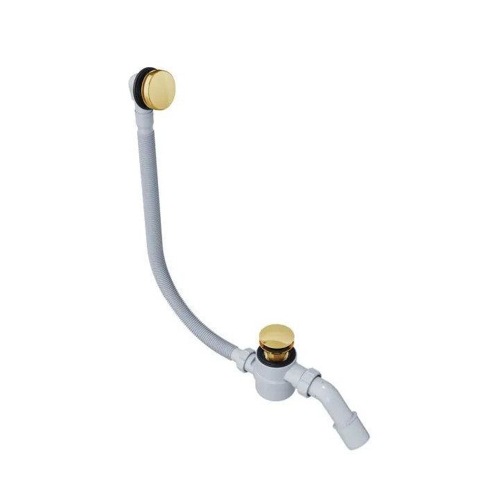 MOLI SYFON WANNOWY Z PRZELEWEM ZŁOTYT ARIN.3210GL