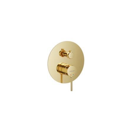 PI BATERIA PRYSZNIC-WANNA P/T 3F GOLD  AREX.1247GL