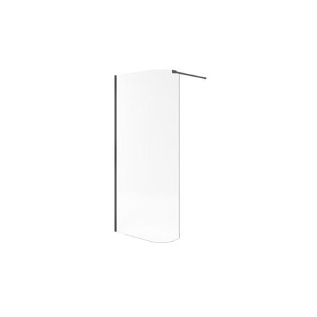 VIDOQ WALK-IN ŚCIANKA GIĘTA 93X200 CM CZ  KAEX.1507.930.LP.BL