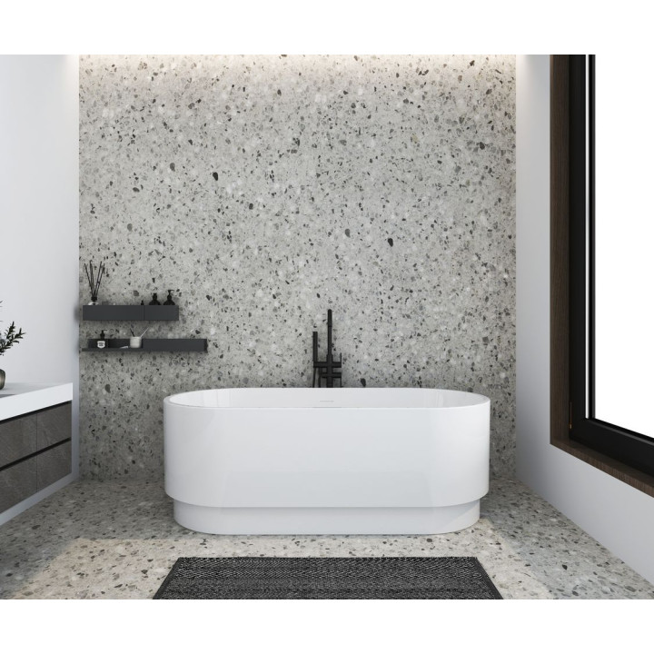 Wanna wolnostojąca SOLANO 1600 x 745 x 600 mm – Luksus i Nowoczesność