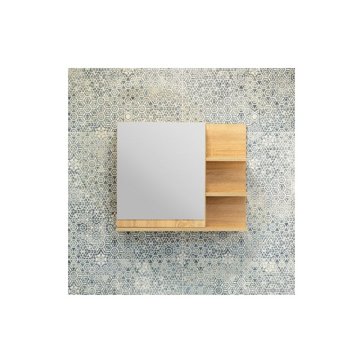 SZAFKA LUSTRZANA EASY 3P 50X600X16MM PÓŁKI-DREWNO DSM