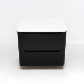 Czarna szafka łazienkowa CASE 60 cm – elegancja i nowoczesność