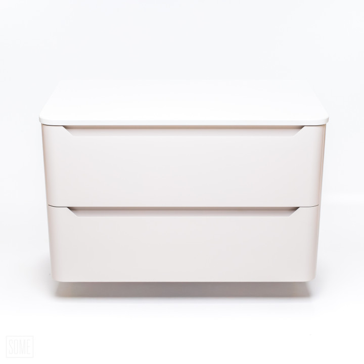 Beżowa szafka łazienkowa CASE 80 cm – przestrzeń i ciepłe wykończenie