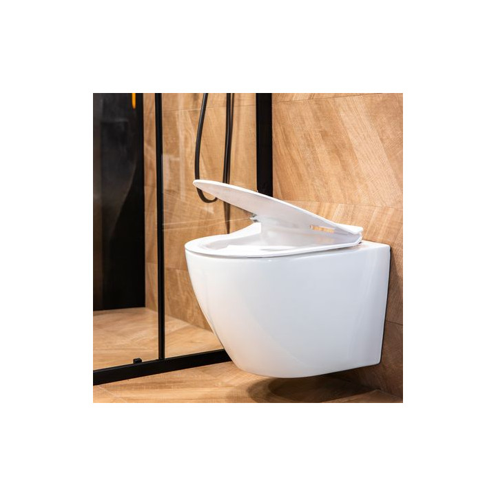 Miska WC Interno biały połysk – nowoczesny design i trwałość