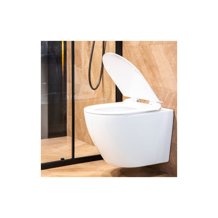 Miska WC Interno biały połysk – nowoczesny design i trwałość