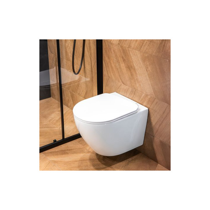 Miska WC Interno biały połysk – nowoczesny design i trwałość