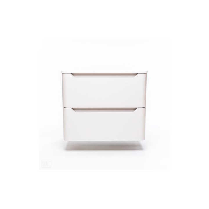 Beżowa szafka łazienkowa CASE 60 cm – ciepły odcień i funkcjonalność