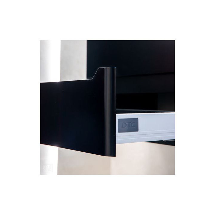 Czarna szafka łazienkowa CASE 60 cm – elegancja i nowoczesność