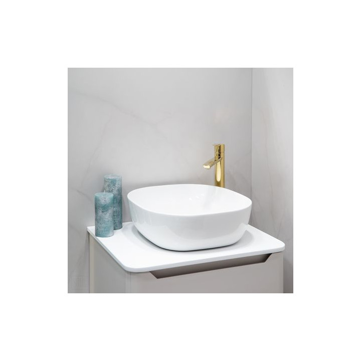 Umywalka nablatowa Pancia biała – elegancja i funkcjonalność