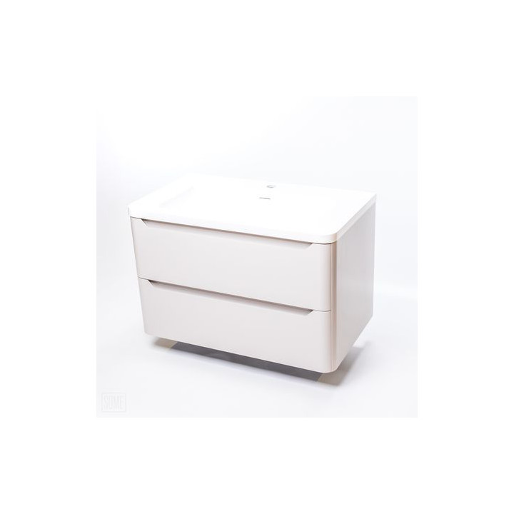 Umywalka meblowa CASE 80 cm – przestronność i nowoczesna elegancja