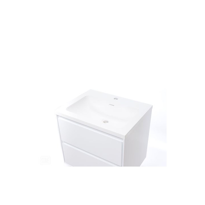 Umywalka meblowa LOCK 60 cm – minimalistyczny design i nowoczesna forma