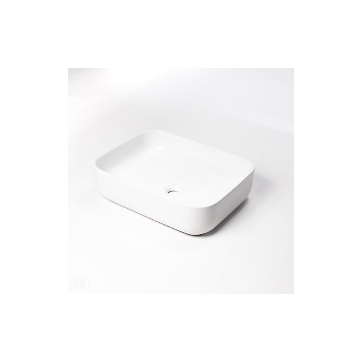 Umywalka nablatowa Snello biała – subtelność i funkcjonalność
