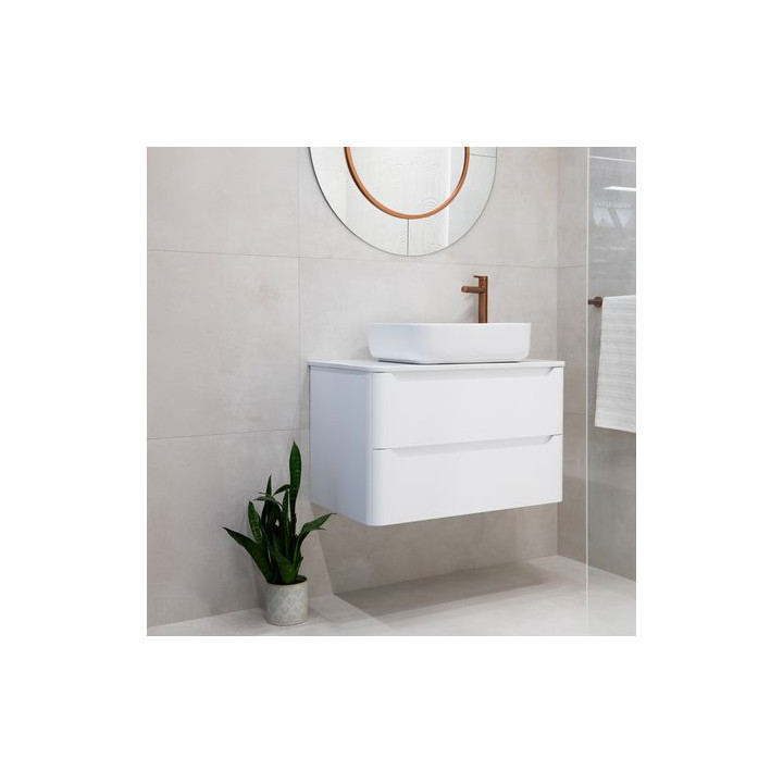 Umywalka nablatowa Snello biała – subtelność i funkcjonalność