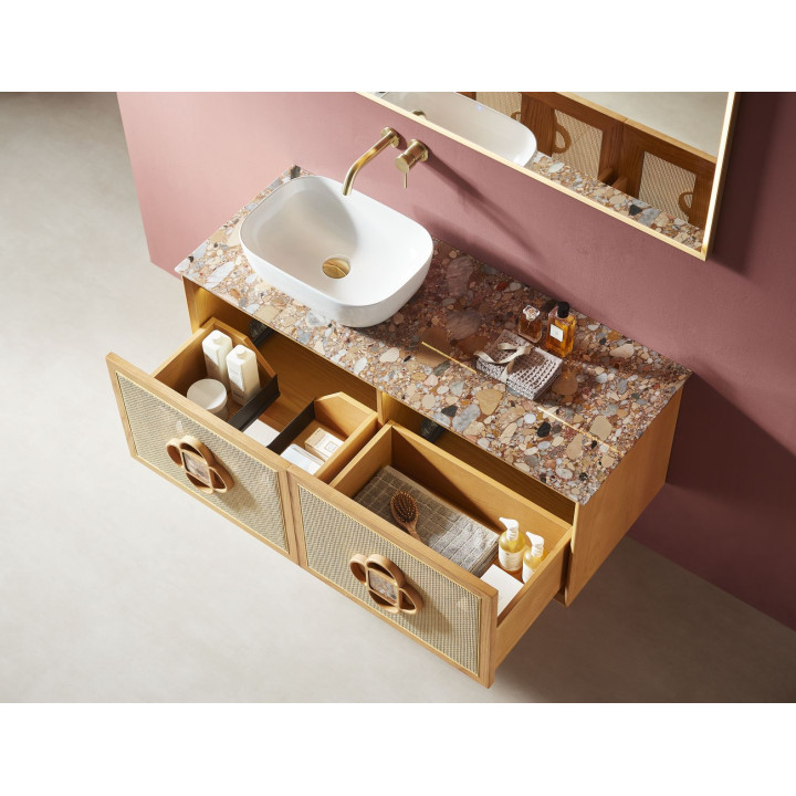 Szafka wisząca Rubin 1200 mm – elegancja drewna i ponadczasowy styl