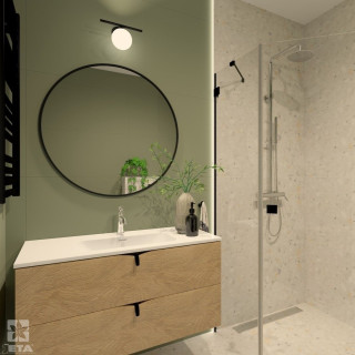 Łazienka w stylu boho – naturalne materiały i etniczne wzory