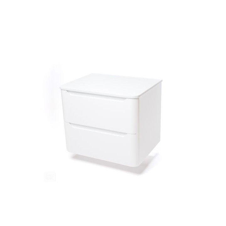 Biała szafka łazienkowa CASE 60 cm – nowoczesna i funkcjonalna