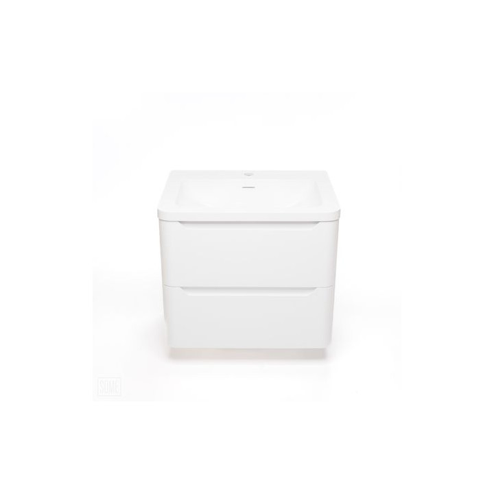 Biała szafka łazienkowa CASE 60 cm – nowoczesna i funkcjonalna