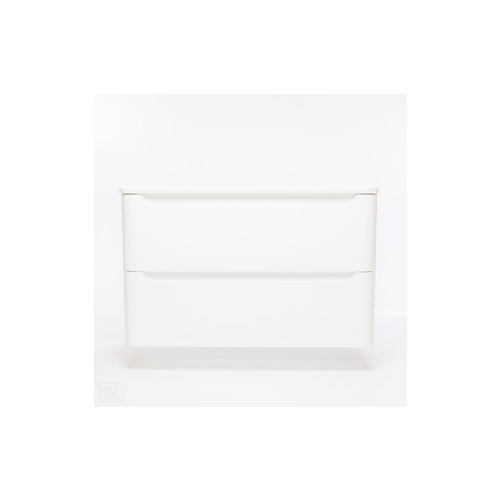 Biała szafka łazienkowa CASE 80 cm – przestronność i styl