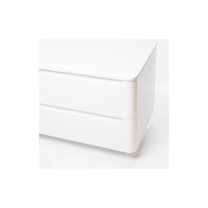 Biała szafka łazienkowa CASE 80 cm – przestronność i styl