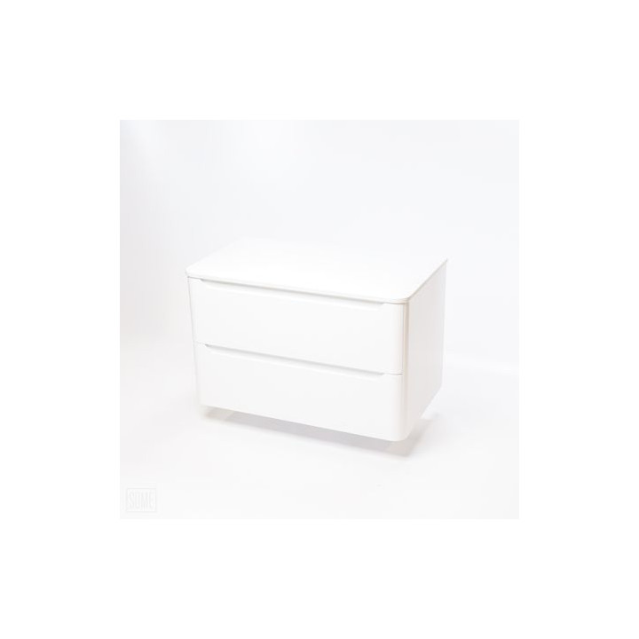 Biała szafka łazienkowa CASE 80 cm – przestronność i styl