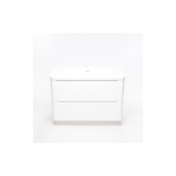 Biała szafka łazienkowa CASE 80 cm – przestronność i styl