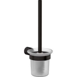 ARNIKA SZCZOTKA WC Z POJEMNIKIEM, WISZĄCA, NERO  ADA_N711
