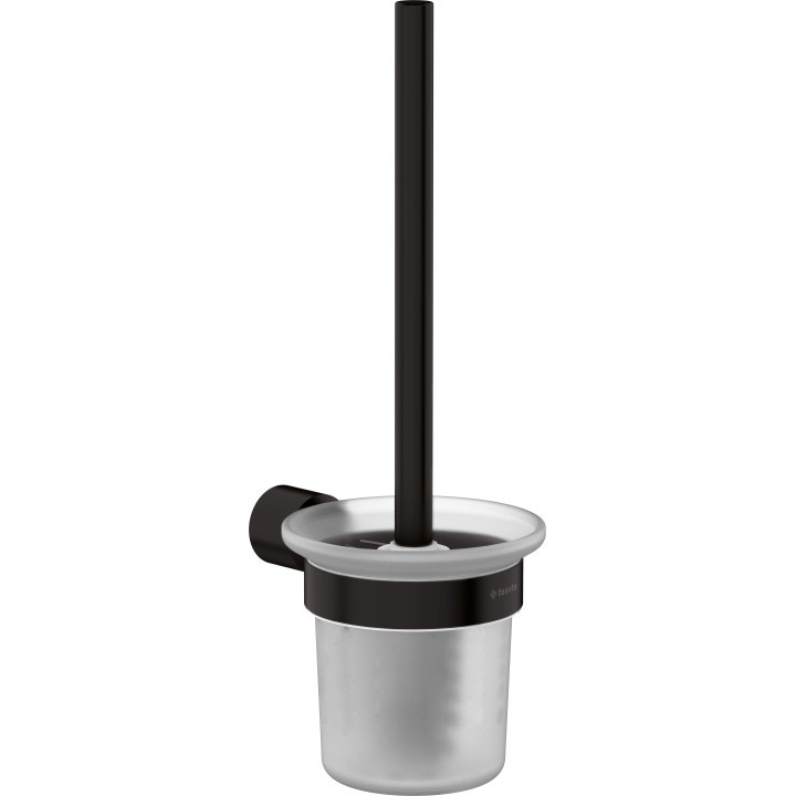 ARNIKA SZCZOTKA WC Z POJEMNIKIEM, WISZĄCA, NERO  ADA_N711