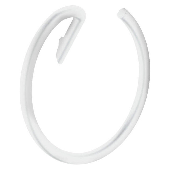 SILIA WIESZAK NA RĘCZNIK, ŚCIENNY OKRĄGŁY, BIANCO  ADI_A611