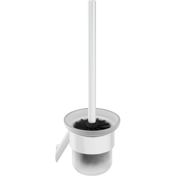 SILIA SZCZOTKA WC Z POJEMNIKIEM, WISZĄCA, BIANCO  ADI_A711