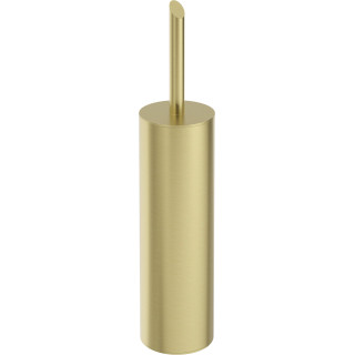 SILIA SZCZOTKA WC Z POJEMNIKIEM, WOLNOSTOJĄCA, ZŁOTO SZCZOTKOWANE  ADI_R712