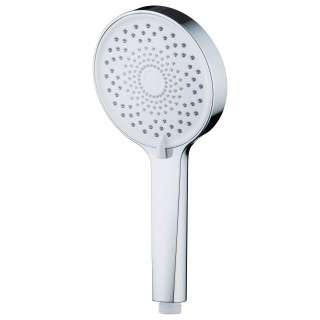 SŁUCHAWKA NATRYSKOWA OKRĄGŁA ALPINIA 3-FUNKCYJNA CHROM - NOWOŚĆ  NGA_05RS