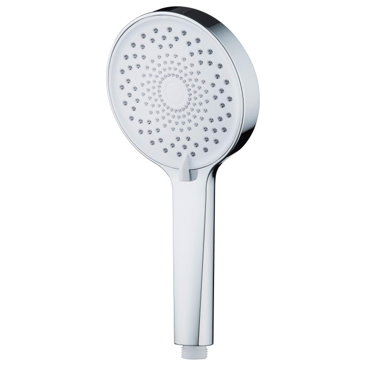 SŁUCHAWKA NATRYSKOWA OKRĄGŁA ALPINIA 3-FUNKCYJNA CHROM - NOWOŚĆ  NGA_05RS