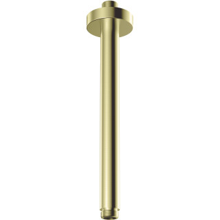 CASCADA ZŁOTO SZCZOTKOWANE WYLEWKA SUFITOWA OKRĄGŁA 250 MM  NAC_R42K