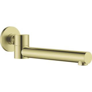 CASCADA ZŁOTO SZCZOTKOWANE WYLEWKA OKRĄGŁA SKŁADANA 245 MM  NAC_R87K