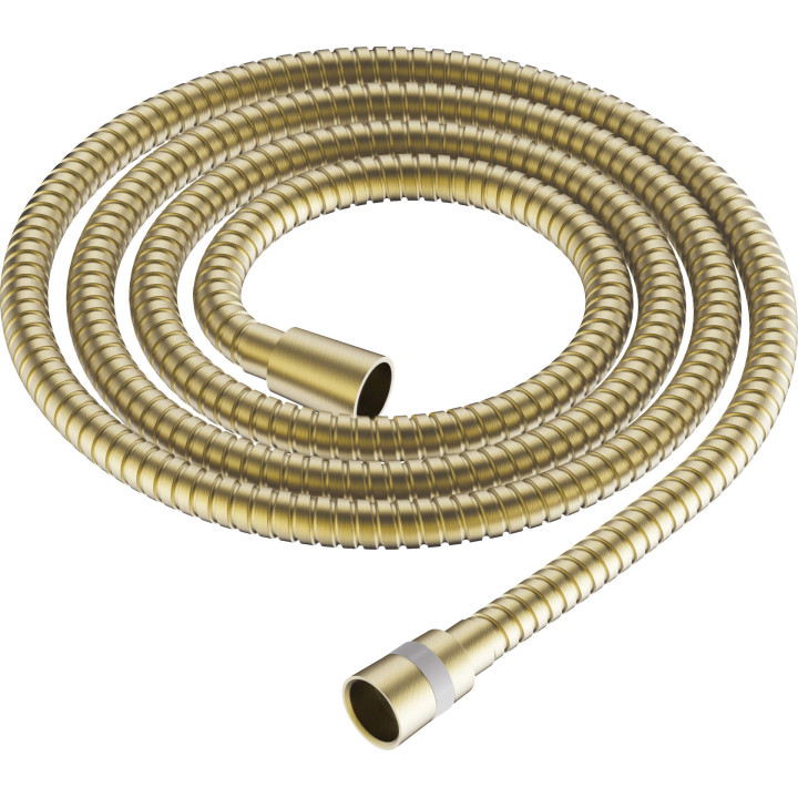 WĄŻ PRYSZNICOWY DEANTE ZŁOTO SZCZOTKOWANE, STALOWY 150CM NDA_R53W