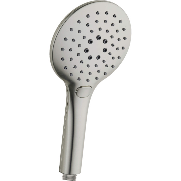 NEO LUPO STAL SZCZOTKOWANA SŁUCHAWKA NATRYSKOWA 3-FUNKCYJNA  NLU_F51S