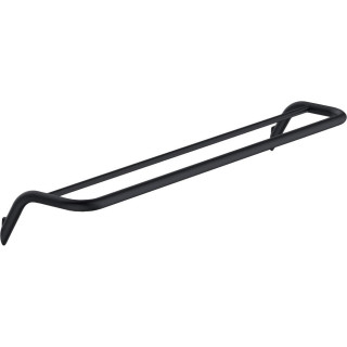 SILIA WIESZAK NA RĘCZNIK, ŚCIENNY, PODWÓJNY 615MM, NERO - NOWOŚĆ KWIECIEŃ 2022  ADI_N631