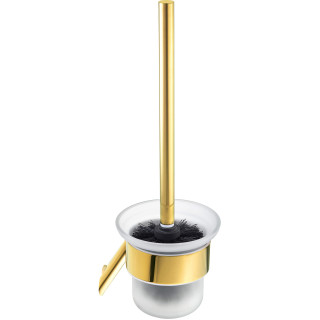 SILIA SZCZOTKA WC Z POJEMNIKIEM, WISZĄCA, GOLD - NOWOŚĆ KWIECIEŃ 2022  ADI_Z711