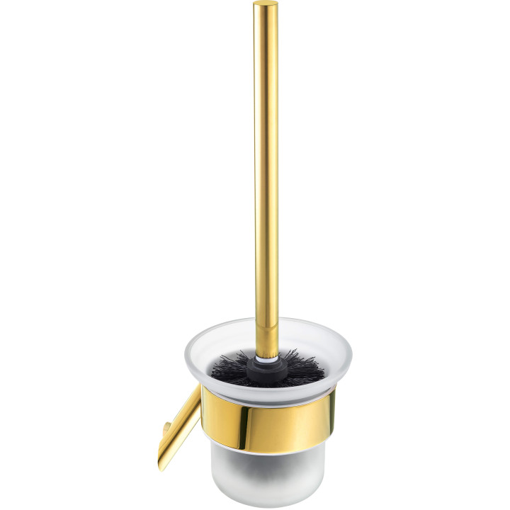 SILIA SZCZOTKA WC Z POJEMNIKIEM, WISZĄCA, GOLD - NOWOŚĆ KWIECIEŃ 2022  ADI_Z711